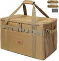 Tactical Camping Storage Bag Utility Tote Bag Camping Kitchen Organizer with Axe Holder & Shoulder Strap by Lemubeane