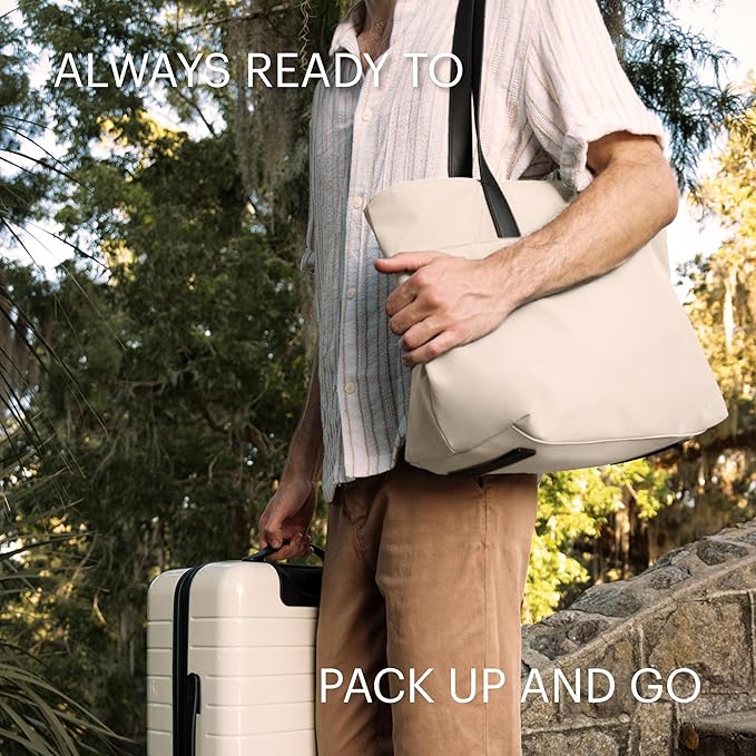 Away The Everywhere Tote, Airline Approved Personal Item Travel Bag | Padded Laptop Pocket, Trolley Sleeve, Interior & Exterior Pockets, Personal Item Travel Tote for Work & Travel - Image 2