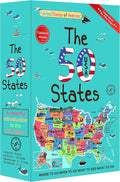 50 States Atlas Book Safe with Real Pages, Student Secret Compartment Items Storage Box with Classic Key Lock, Decorative Hidden Stash Box, Family Allowance Coin Bank, 9.3"x6.0"x2.3" by Ulixu
