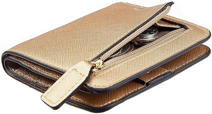 Toughergun Women’s Small Slim Leather Wallet with RFID Protection, Compact Bifold Mini Purse with Clear ID Window by Toughergun