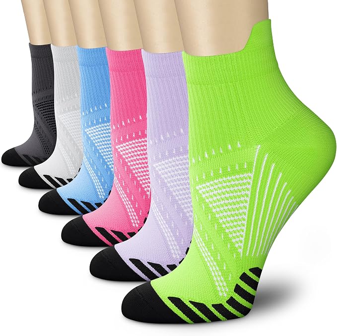 CHARMKING Compression Socks for Women & Men Circulation 15-20 mmHg is Best for Athletic Running Cycling Nurse Daily Wear by CHARMKING