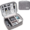 Electronics Organizer Travel Cable Organizer Bag Waterproof Portable Digital Storage Bag Electronic Accessories Case Cable Charger Organizer Case by YOUBDM