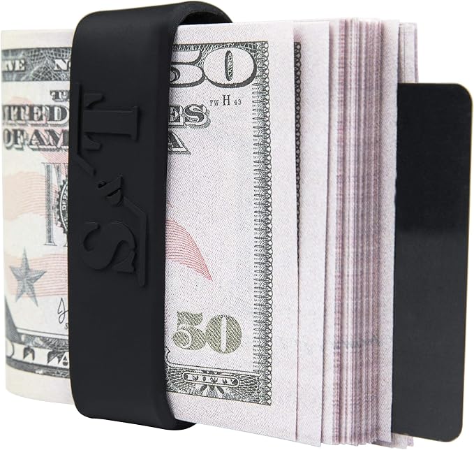 Money Bands (Set of 4) - Money Bands for Large Amounts of Money and Cards - Silicone Bands - Wallet Alternative - Image 3