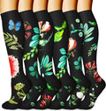 CHARMKING 6 Pairs-Compression Socks for Women & Men Circulation Best Support for Nurses, Running, Athletic,Flight Travel by CHARMKING