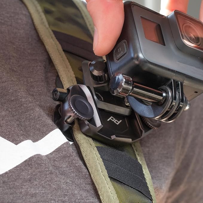 Peak Design POV Kit V2, Action Camera Mount, Low Profile and Quick Connecting, Mounts Action Cameras to Backpacks, Belts and Straps, Adjustable and Secure, Requires Capture Camera Clip - Image 3