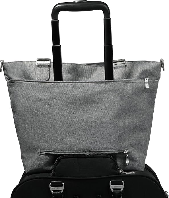 Baggallini Avenue Tote - 12x18 Laptop Tote Bag for Women - Lightweight Work Travel Carry On Bag - Image 3