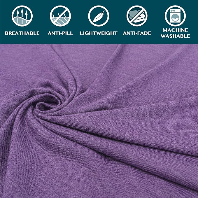 PAVILIA Travel Blanket Airplane Compact with Bag Lightweight, Purple | Soft Fleece Plane Long Flights, Camping Road Trips, Packable Traveler Gift Essentials with Luggage Backpack Strap, 65x40 - Image 8