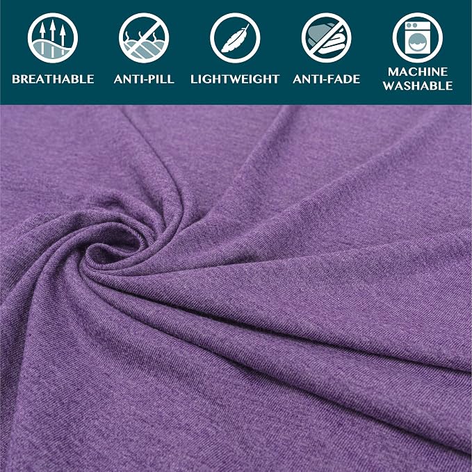 PAVILIA Travel Blanket Compact, Airplane Packable Bag, Soft Fleece Portable Throw Pillow Combo Set, Plane Flight Car Trips Essentials Gift Accessories, Luggage Backpack Clip, Purple, 65 x 40 Inch - Image 8
