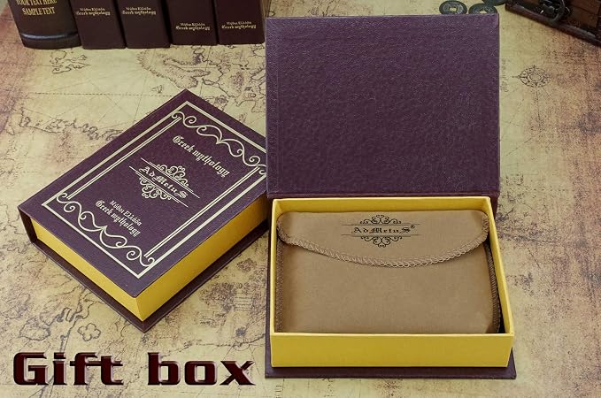 Admetus Mens RFID Blocking Wallets Zipper Leather Wallet for Men Bifold RFID Card Holder - Image 7