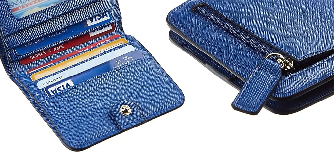 Toughergun Women’s Small Slim Leather Wallet with RFID Protection, Compact Bifold Mini Purse with Clear ID Window - Image 7