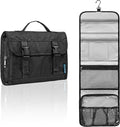 PAVILIA Travel Hanging Toiletry Bag for Women Men, Large Capacity Makeup Bag Kit, Waterproof Cosmetic Storage Organizer Case for Bathroom Shower by PAVILIA