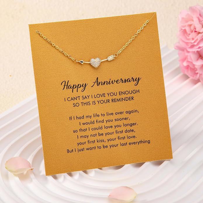 RZKING Golden Necklace for Women, Dainty Butterfly Heart Bow Rose Necklace, Gifts for Best Friend Sister Mom Girlfriend, Graduation Chritmas Birthday Anniversary Thank You Gifts - Image 5