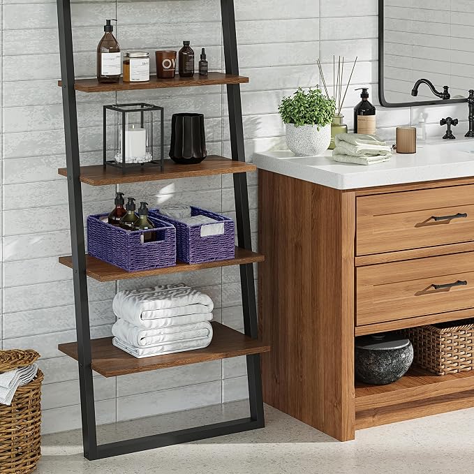 Wicker Storage Basket, Set of 2 Hand-Woven Paper Rope Wicker Basket, Small Storage Baskets for Organizing Toilet Paper, Foldable Small Cube Organizer Bins for Shelves (Purple) - Image 6