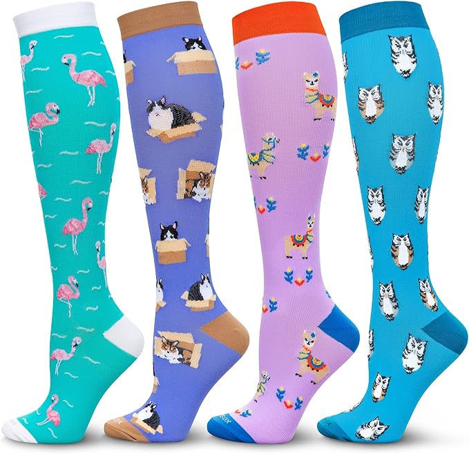 LEVSOX Compression Socks Women and Men, 20-30mmHg, Best for Nurses, Travel, Pregnancy by Levsox