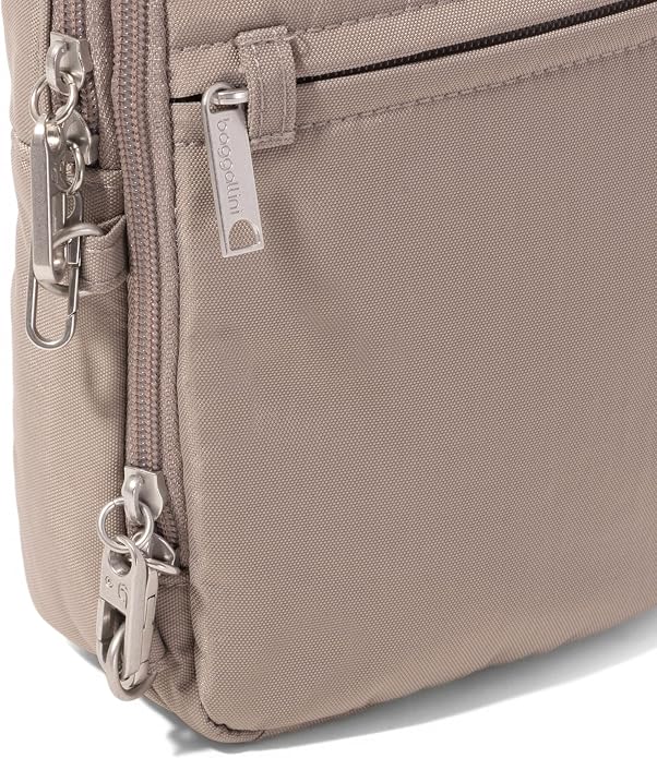 Baggallini Securtex® Anti-theft Mini Everything Crossbody Bag, 6.3"x8.25" Rfid, Locking Zippers & Cut-resistant Strap - Image 9