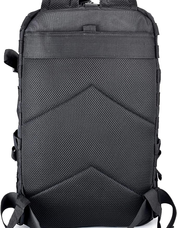 Goldfire Helmet Backpack for Motorcycle Riding Cycling Waterproof Large Capacity Daily Backpack with Helmet Holder Weather-Resistant Hiking Daypack Durable (V1) - Image 8