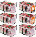 RoomHacks Moving Bags, Heavy Duty Large Storage Bags, 88L, 6 Pack, Clear | Water-Resistant Packing Bags with Reinforced Handles & Dual Zippers, Foldable Storage Totes for Dorm Move & Home Organization by RoomHacks