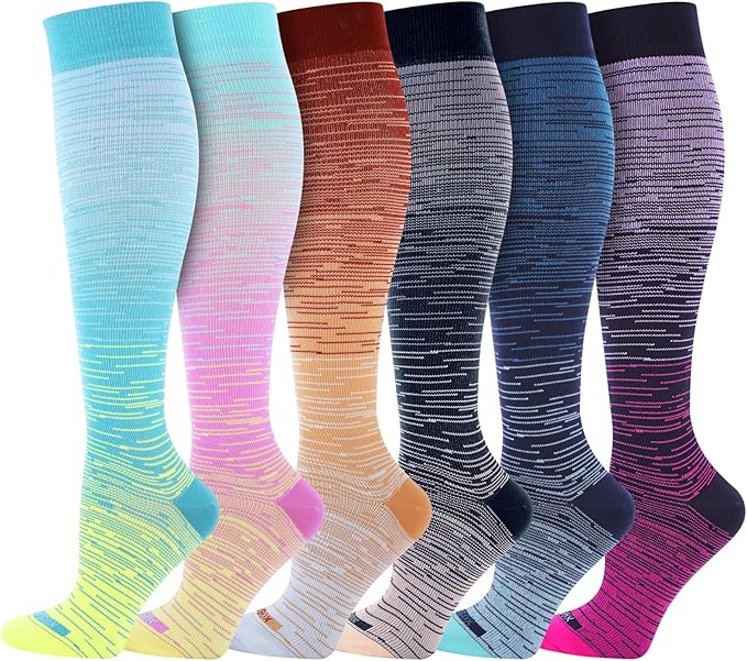 LEVSOX Compression Socks Women and Men, 20-30mmHg, Best for Nurses, Travel, Pregnancy by Levsox