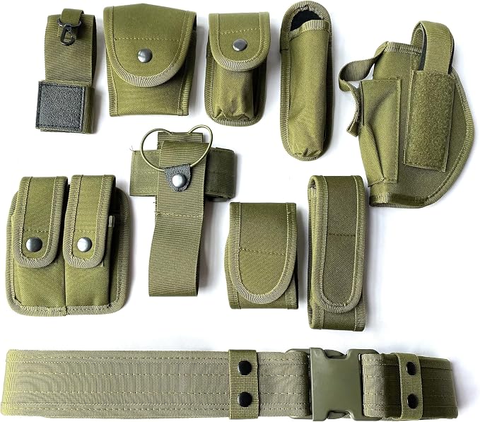 Police Security Duty Belt Modular Equipment Law Enforcement Hunting Game Versatile Utility Adjustable by BargainCrusader