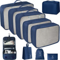 10 Pcs Set Packing Cubes - Travel Packing Organizers, Expandable Suitcase Organizer, Luggage Organizer Bags by WelcometoLUCDNC