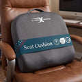Xtreme Comforts Seat Cushions | Office Chair Cushions for Desk, Car, Wheelchair| Ergonomic Memory Foam Seat Cushion for Support & Comfort | Helps Improve Sitting Posture for Work & Body Relief by XtremeComforts