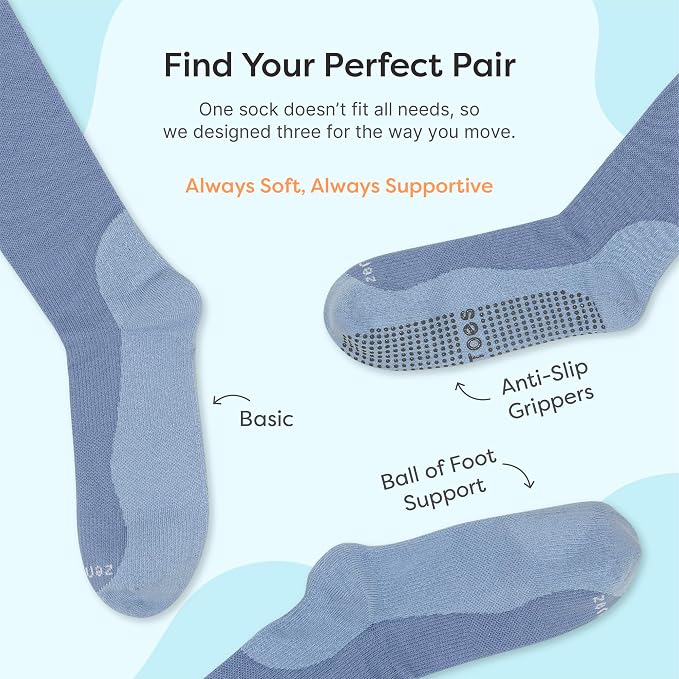 ZenToes Compression Socks for Women & Men, Knee High Socks with Targeted Cushioning - Image 8