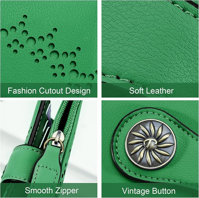 Tipmile Small Wallet for Women Bifold RFID Blocking Card Holder Leather Wallets with Zipper Coin Pocket - Image 7