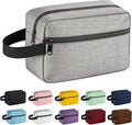 Travel Toiletry bag for Women and Men,Small Cosmetic Bag Hanging Lightweight Makeup Bag Small Tool Bag Travel Organizer accessories for Women Men - Grey by Unknown