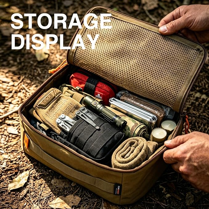 Mardingtop Packing Cubes for Travel, 3 Pack Cordura Tactical Luggage Organizer Bags Set for Outdoor Camping,Backpacking,Hiking - Image 5