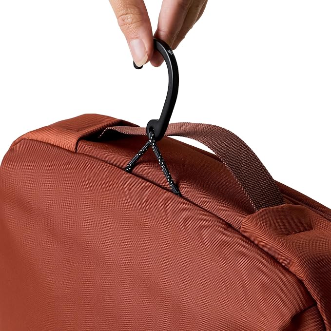 Bellroy Hanging Toiletry Kit Plus 8L, Travel Toiletry Bag - Clay | 8L travel hanging toiletry bag for your toiletries and essentials - Image 3