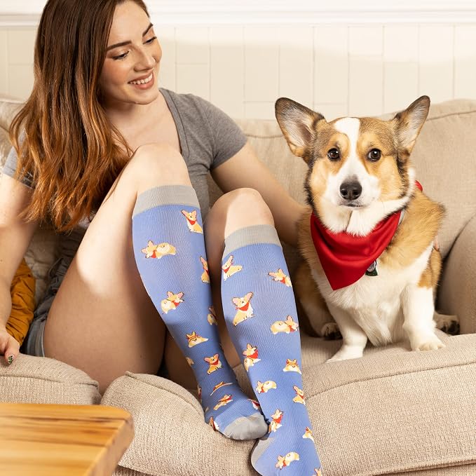LEVSOX Compression Socks Women and Men, 20-30mmHg, Best for Nurses, Travel, Pregnancy - Image 2