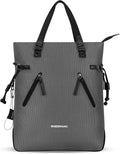 Sherpani Tempest, Anti Theft Convertible Backpack Tote, 14L Travel Backpack, Travel Gifts for Women, Handbags, RFID Protection, Metal Hardware, Fits 15” Laptop (No Sleeve) (Granite) by SHERPANI