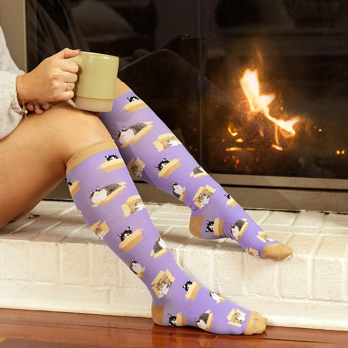 LEVSOX Compression Socks Women and Men, 20-30mmHg, Best for Nurses, Travel, Pregnancy - Image 2