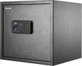 BILLCONCH Biometric Gun Safe for 6 Pistols, Large Handgun Safe for Home | 1.4 Cu Ft Safe for Documents and Valuables Quick Access by Fingerprint,Keypad,App,Key. Voice Guide, Silent Mode, LCD Display by BILLCONCHSmartGunSafes
