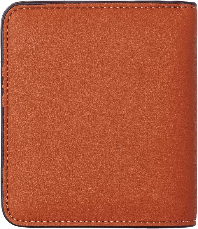 Toughergun Women’s Small Slim Leather Wallet with RFID Protection, Compact Bifold Mini Purse with Clear ID Window - Image 4