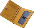Alldaily Small RFID Wallet for Women Slim Compact Bifold Pocket Ladies Travel Mini Purse (Yellow) by Alldaily