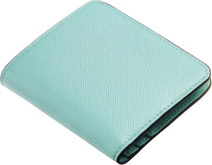 Toughergun Women’s Small Slim Leather Wallet with RFID Protection, Compact Bifold Mini Purse with Clear ID Window - Image 3