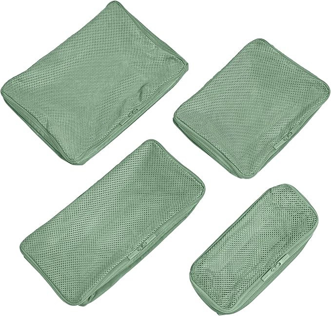 Away Insider Packing Cubes Set of 4, Lightweight Travel Luggage Organizers | 4-Piece Packing Cube Set for Suitcases, Carry-On Bags & Luggage, Lightweight Travel Organizers for Packing, Sea Green - Image 5