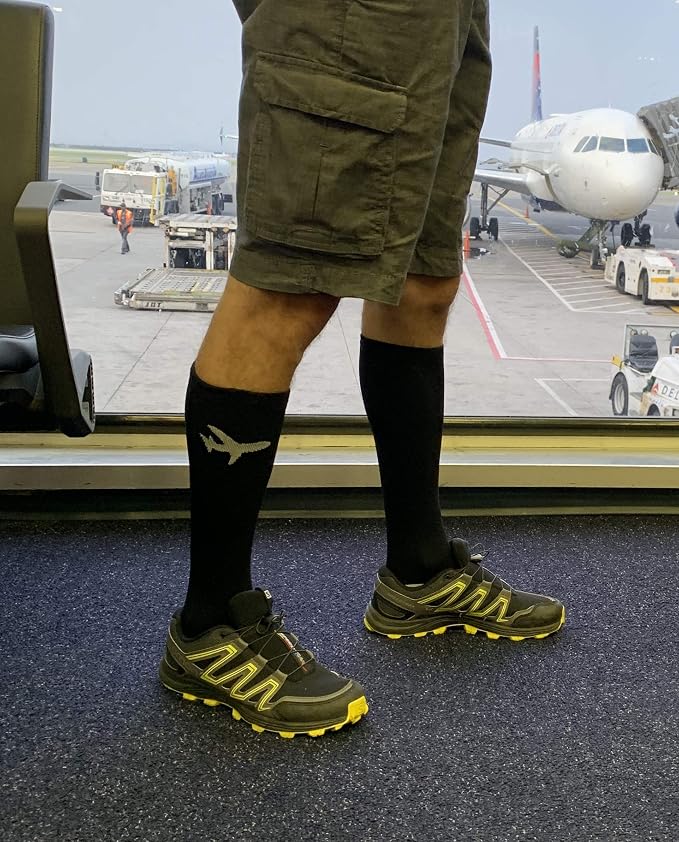 Compression Socks for Men and Women, 20-30 mmHG, Graduated Compression for Flight, Travel, Sports, Pregnancy, Running - Image 4
