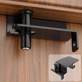 Adjustable Child Proof Door Top Lock with Ergonomic Grip, 2MM Thick Solid Steel Child Safety Door Top Lock for Interior Exterior Doors Easy Sliding Lock Unlock from Both Sides for Kids Safety by Unknown