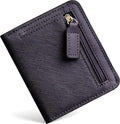 Toughergun Women’s Small Slim Leather Wallet with RFID Protection, Compact Bifold Mini Purse with Clear ID Window by Toughergun