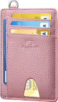 FurArt Slim Minimalist Wallet RFID Credit Card Holder for Men | slim minimalist compact rfid id window thin by FurArt