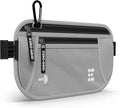 Money Belt for Secure Travel - RFID Blocking Slim Passport Holder - Hidden Waist Pouch for Cash, Credit Cards, Documents - Concealable Under Clothes, Water-Resistant Slim Fanny Pack for Men and Women by ZeroGrid