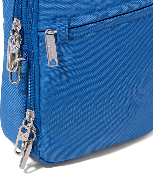 Baggallini Securtex® Anti-theft Mini Everything Crossbody Bag, 6.3"x8.25" Rfid, Locking Zippers & Cut-resistant Strap - Image 9