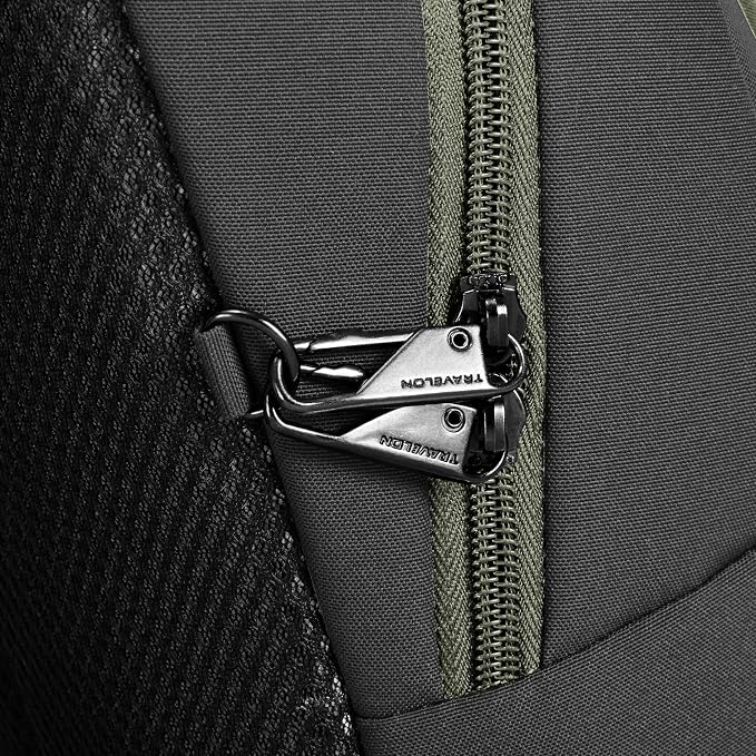 Travelon Anti-Theft The Voyages Small Backpack with XL Water Bottle Pocket - Image 9