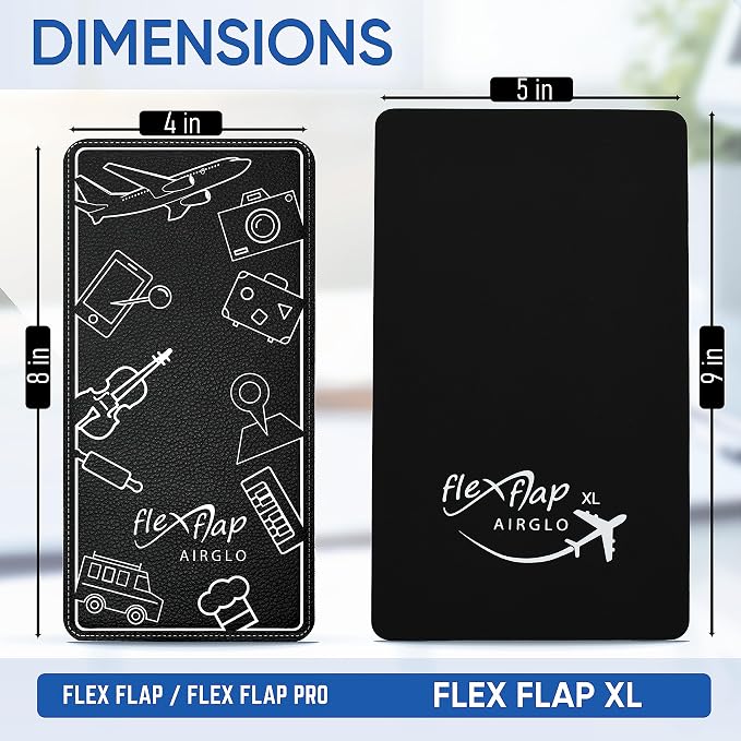 Flex Flap Cell Phone Holder & Flexible Tablet Stand for Desk, Bed, Treadmill, Home & Airplane Travel - XL - Image 5