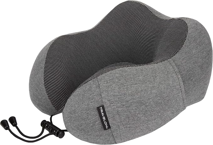 Travelon Contoured Memory Foam Travel Pillow by Travelon