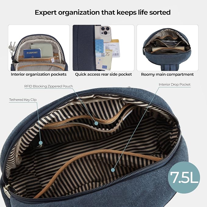 Travelon Anti-Theft Heritage Sling - Image 6