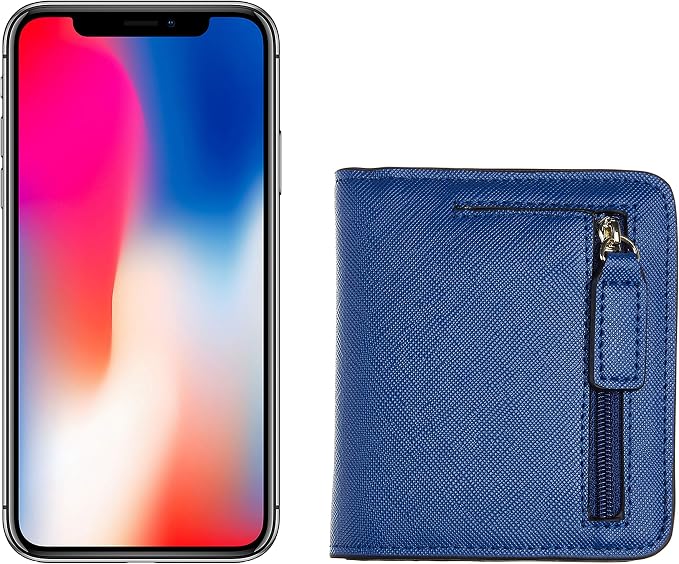 Toughergun Women’s Small Slim Leather Wallet with RFID Protection, Compact Bifold Mini Purse with Clear ID Window - Image 6