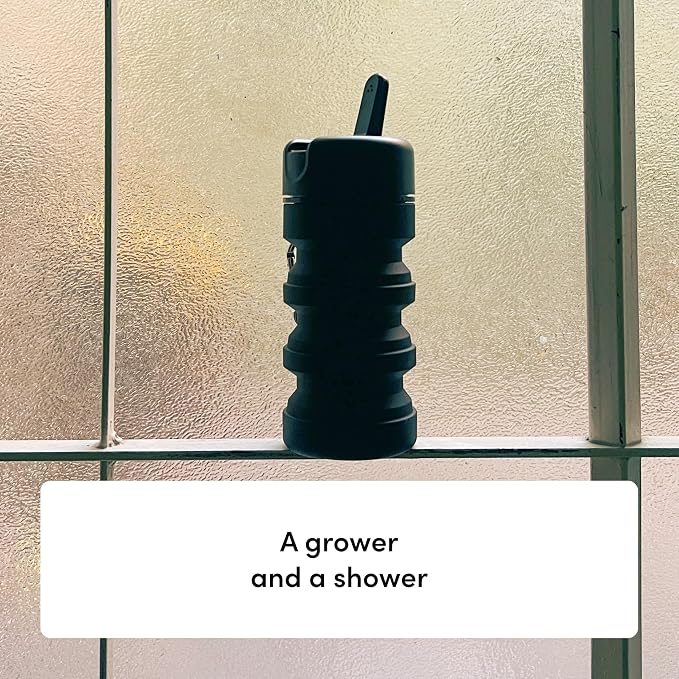 TUSHY Travel Bidet, Collapsible and Expandable Peri Bottle, Got2Go Onyx | Discreet Portability, Refreshing Clean at Home, Camping and Outdoors, Hemorrhoid Relief, Postpartum Care - Image 3